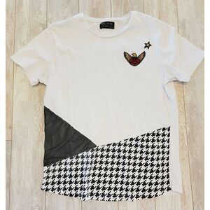 Bullfrog XL Next Generation Hockey T-Shirt White Vintage‎ Retro SS Embroidered